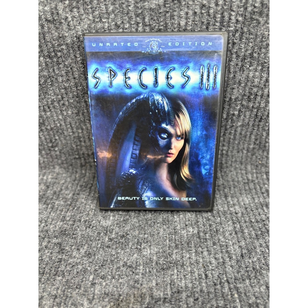 Species III DVD Unrated Edition Sci-Fi Horror Movie Sunny Mabrey MGM 2004